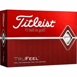 Best Pirce 🛒 Titleist TruFeel White Golf Balls 👏