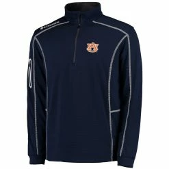 Buy 👏 Men's Columbia Golf Navy Auburn Tigers Shotgun Quarter-Zip Pullover 🎉 -Sports Outdoor Games Store unnamed file 131