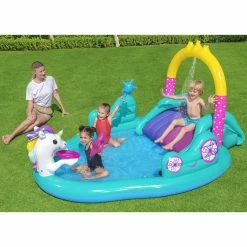 Best Sale 🎁 H2OGO! Magical Unicorn Carriage Play Pool Center 🎉