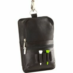 Outlet 🔔 Piel Leather All In One Golf Pouch 😍