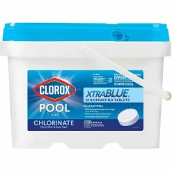 Best deal ✨ Clorox XtraBlue 3 In. Chlorine Tabs 5 Lb. 🛒