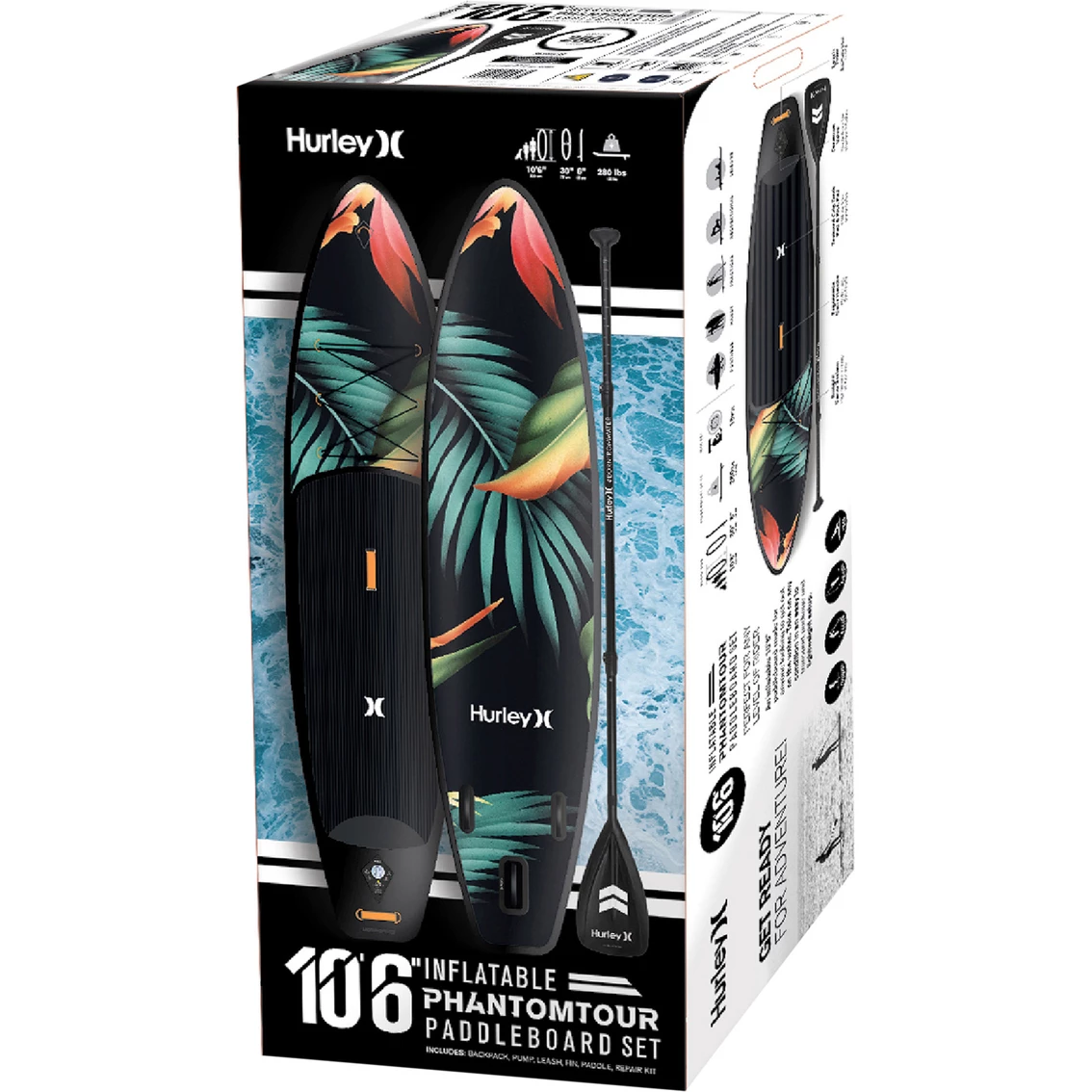 Best reviews of ๐ Hurley Phantom Tour 10 Ft. 6 In. Stand Up Paddle Board With Hikeable ๐ Backpack ๐ 4 Best reviews of ๐ Hurley Phantom Tour 10 Ft. 6 In. Stand Up Paddle Board With Hikeable ๐ Backpack ๐ - Image 2