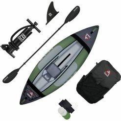 Hot Sale 🤩 Avalanche Voyager 1 Person Inflatable Kayak Set, Green 💯 -Sports Outdoor Games Store unnamed file 391