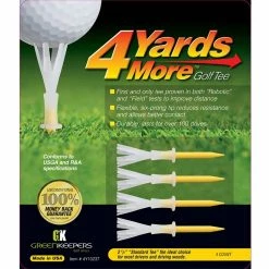 Promo ⭐ Green Keepers, Inc. 4 Yards More Standard Golf Tee 🎁