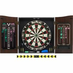 New 🔔 Viper Vault Deluxe Dartboard Cabinet Bundle 🌟