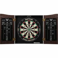 Hot Sale 💯 Viper Vault Dartboard Cabinet With Shot King Sisal Dartboard ❤️