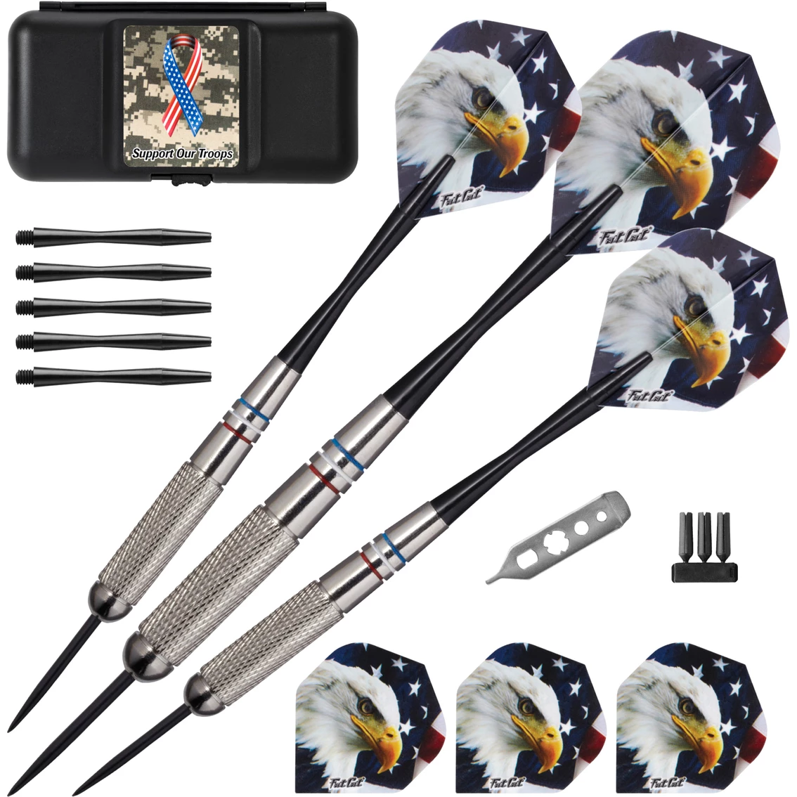 Flash Sale ๐ Viper Support Our Troops Steel-Tip Darts, Set Of 3 ๐ 3 Flash Sale ๐ Viper Support Our Troops Steel-Tip Darts, Set Of 3 ๐