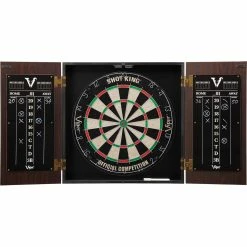 New ⭐ Viper Stadium Dartboard Cabinet With Shot King Sisal Dartboard 😉