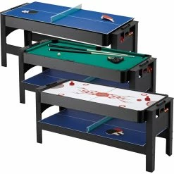 Hot Sale 🔔 Fat Cat Three In One 6 Ft. Flip Multi Game Table 🔥