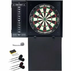 Promo 🤩 Viper Steadfast Dart Backboard With Shot King Sisal Board 😉