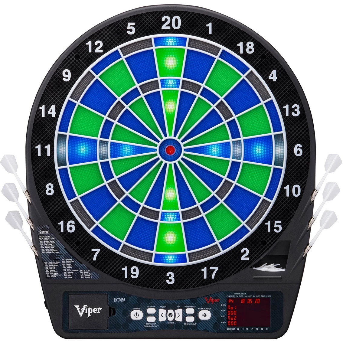 Brand new ✔️ Viper ION Illuminated Electronic Dartboard 😍 3 Brand new ✔️ Viper ION Illuminated Electronic Dartboard 😍