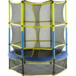 Brand new 🌟 UpperBounce 55 In. Round Trampoline And Enclosure Set With Easy Assemble Feature 🧨