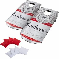 New ๐ Hey! Play! Budweiser Can Cornhole Game Set โญ