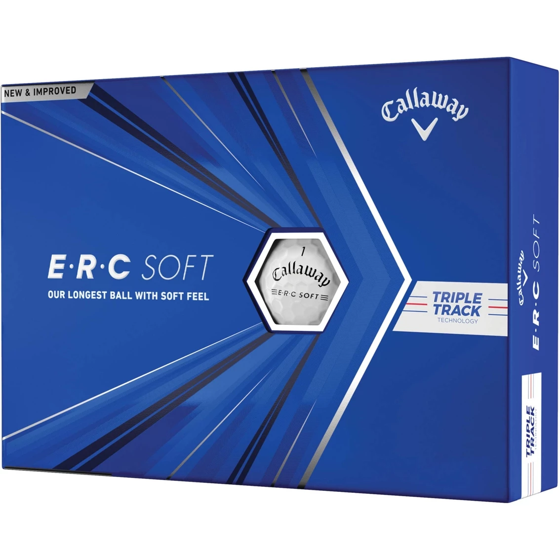 Wholesale 🛒 Callaway Men's ERC Soft Triple Track '21 Golf Ball 🌟 3 Wholesale 🛒 Callaway Men's ERC Soft Triple Track '21 Golf Ball 🌟